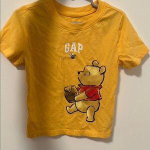 GAP Kids Mustard Winnie the Pooh Tee